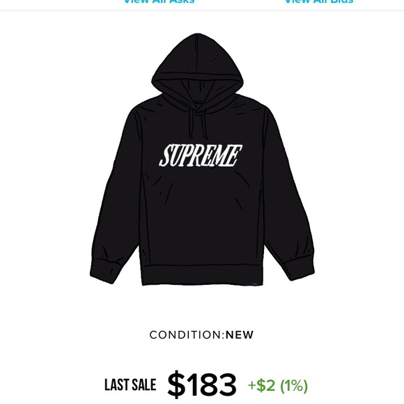 Supreme crossover hooded sweatshirt - Picture 2 of 3